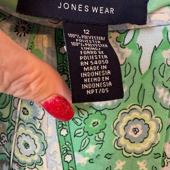 Jones Wear    SPRING/SUMMER/EASTER    SKIRT   SIZE: 12      #C - Picture 7 of 12